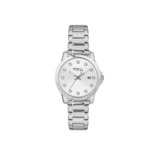 TRIBE by BREIL - OROLOGIO DONNA - CLASSIC ELEGANCE SOLO TEMPO LADY 28 MM QUADRANTE SILVER