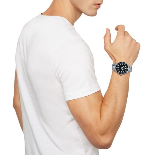 TRIBE by BREIL - OROLOGIO UOMO - OVERHAND SOLO TEMPO GENT 39 MM QUADRANTE NERO - immagine 3