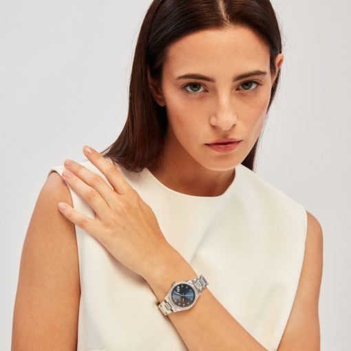 TRIBE by BREIL – OROLOGIO DONNA - CLASSIC ELEGANCE SOLO TEMPO LADY 32 MM QUADRANTE BLU - immagine 4