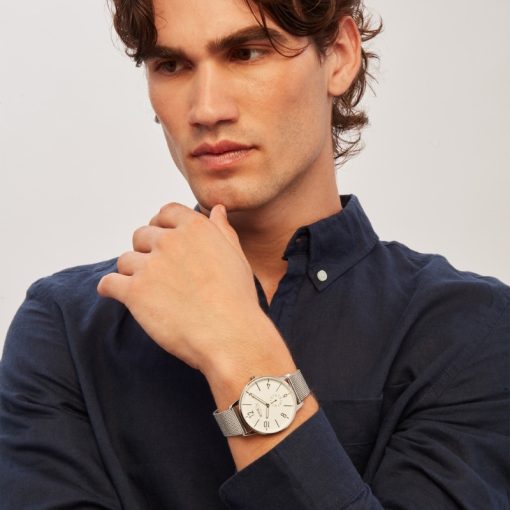 TRIBE by BREIL – OROLOGIO UOMO - AVERY PICCOLO SECONDO GENT 41 MM QUADRANTE BIANCO - immagine 3