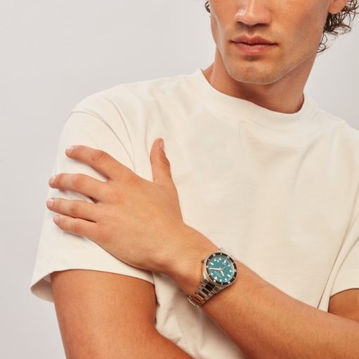 TRIBE by BREIL – OROLOGIO UOMO - OVERHAND SOLO TEMPO UOMO 39 MM | VERDE, BLU - immagine 3