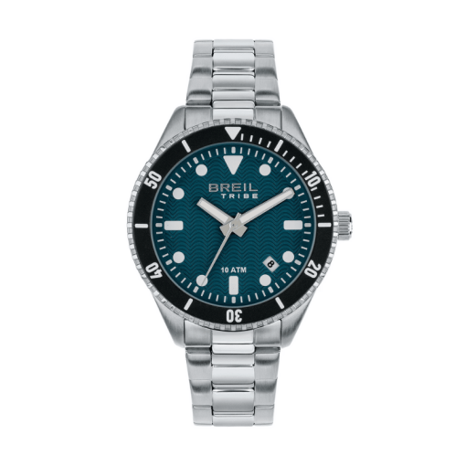 TRIBE by BREIL – OROLOGIO UOMO - OVERHAND SOLO TEMPO UOMO 39 MM | VERDE, BLU