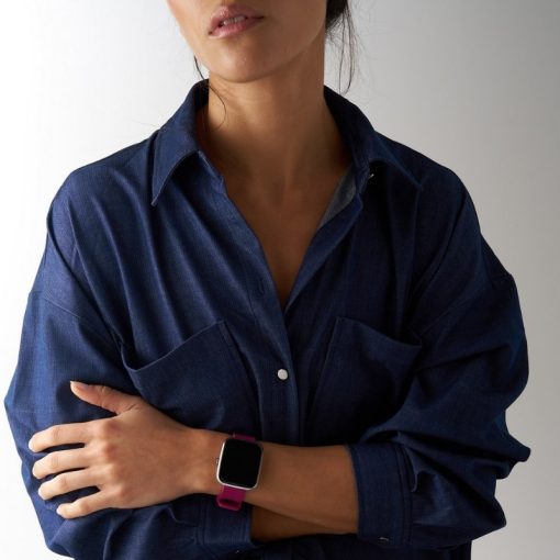 TRIBE by BREIL – SBT-3 SMARTWATCH UNISEX CON DOPPIO CINTURINO FUCSIA + SILVER - immagine 3