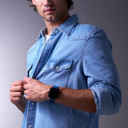 TRIBE by BREIL – SBT-3 SMARTWATCH UNISEX CON DOPPIO CINTURINO BLU + NERO - immagine 3