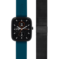TRIBE by BREIL – SBT-3 SMARTWATCH UNISEX CON DOPPIO CINTURINO BLU + NERO