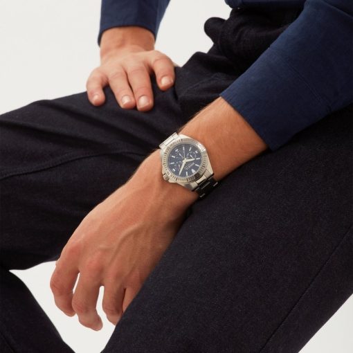 TRIBE by BREIL – OROLOGIO UOMO - OFFBEAT MULTIFUNZIONE GENT 42 MM QUADRANTE BLU - immagine 3