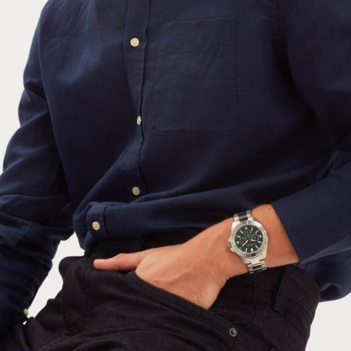 TRIBE by BREIL – OROLOGIO UOMO - OFFBEAT MULTIFUNZIONE GENT 42 MM QUADRANTE VERDE - immagine 3