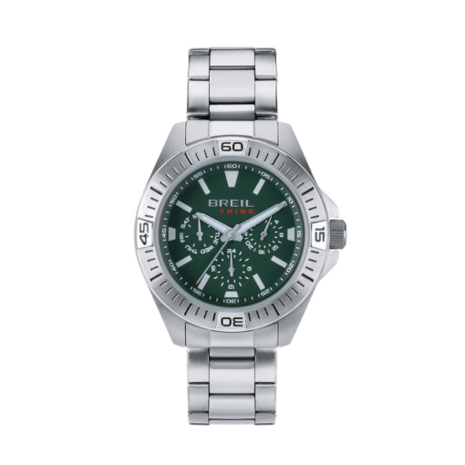 TRIBE by BREIL – OROLOGIO UOMO - OFFBEAT MULTIFUNZIONE GENT 42 MM QUADRANTE VERDE
