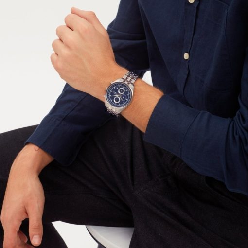 TRIBE by BREIL – OROLOGIO UOMO - SKY VOLT CHRONO GENT 42 MM QUADRANTE BLU - immagine 3