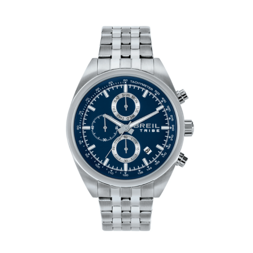 TRIBE by BREIL – OROLOGIO UOMO - SKY VOLT CHRONO GENT 42 MM QUADRANTE BLU
