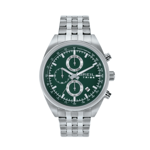 TRIBE by BREIL – OROLOGIO UOMO - SKY VOLT CHRONO GENT 42 MM QUADRANTE VERDE