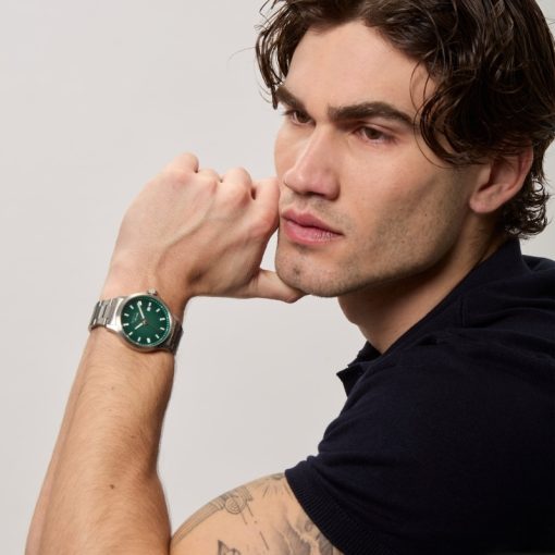 TRIBE by BREIL – OROLOGIO UOMO - KAI SOLO TEMPO GENT 41 MM QUADRANTE VERDE - immagine 3