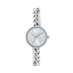 TRIBE by BREIL – OROLOGIO DONNA - BLANCHE SOLO TEMPO LADY 28 MM | ARGENTO
