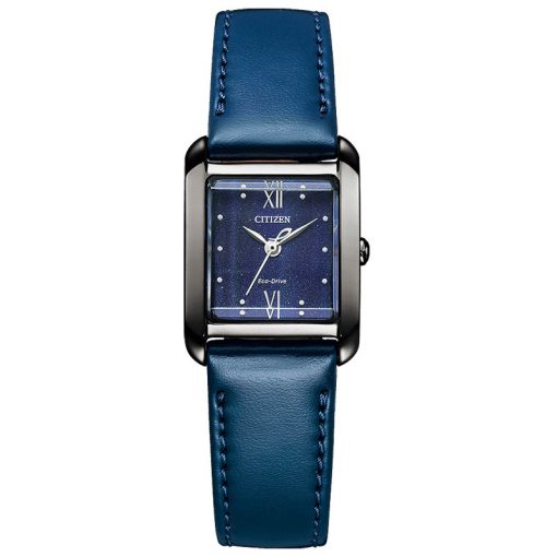 CITIZEN - OROLOGIO DONNA - OROLOGIO SOLO TEMPO CITIZEN L QUADRANTE BLU - immagine 4