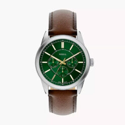 FOSSIL - Orologio multifunzione Pearson 42 mm con cinturino in pelle marrone