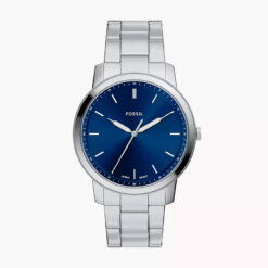 FOSSIL - Orologio Minimalist 44 mm a tre sfere con bracciale in acciaio
