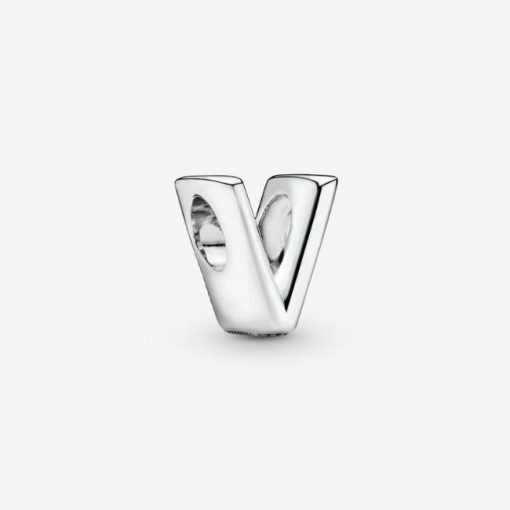 Pandora-Charm-dell-alfabeto-Lettera-V-1
