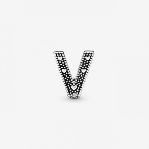 Pandora-Charm-dell-alfabeto-Lettera-V-2