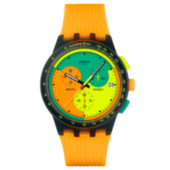 SWATCH - OROLOGIO UOMO - SWATCH NEON SIGNAL FLAG