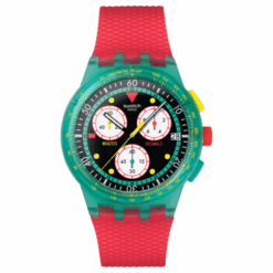 SWATCH - OROLOGIO UOMO - SWATCH NEON EMERALD CHRONO