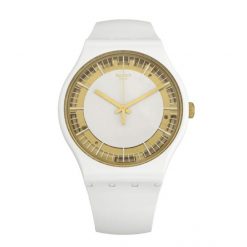 SWATCH - OROLOGIO UOMO SILIWHITE
