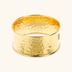 ETRUSCA - Bracciale Rigido a Fascia Martellato