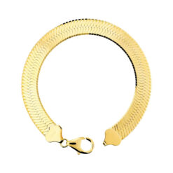 ETRUSCA - Bracciale Itaca con Maglia Snake Piatta