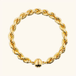 ETRUSCA - Bracciale Maglia a Corda