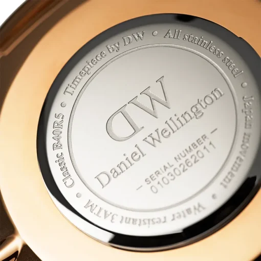 DANIEL WELLINGTON - OROLOGIO UOMO - CLASSIC SHEFFIELD BLACK - immagine 4