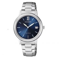 CITIZEN - OROLOGIO DONNA - OROLOGIO SOLO TEMPO LADY CITIZEN LADY FE6090-85L QUADRANTE BLU