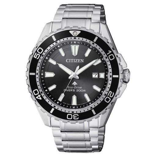 CITIZEN - OROLOGIO UOMO - DIVER'S ECO DRIVE 200 MT QUADRANTE NERO